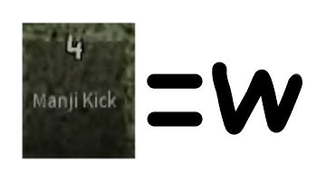 Jujutsu Shenanigans: manji kick = W??