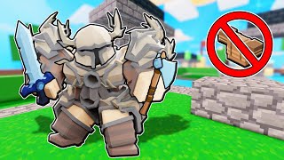 Trinity Kit With No Armor PRO Gameplay (Roblox Bedwars)