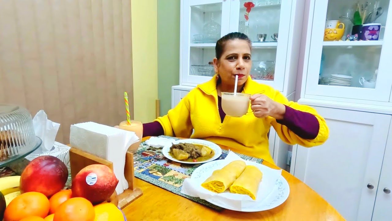 Guyanese Favorite: Duck Curry with Dhal Puri & Carrot Smoothie #fun #family