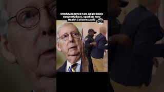 Mitch McConnell Falls Again Inside Senate Hallway, Sparking New Health Concerns at 83
