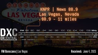 88.9 | KNPR | Las Vegas, NV | 11 miles