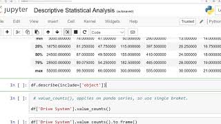 Python: Descriptive Statistical Analysis:  Urdu /Hindi