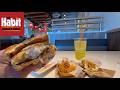Mukbang POV ASMR The Habit Eating Crispy Baja Fish Sandwich French Fries Chicken Bites Starry Mt Dew
