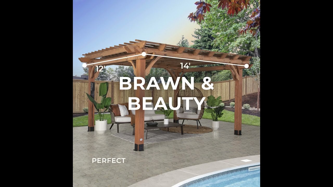 Beaumont Pergola 14 X 12