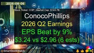 ConocoPhillips (COP|$143.7B) - 2026 Q2 Earnings Analysis