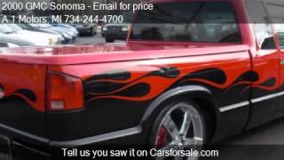 Sports Performance 2000 GMC Sonoma SLS Ext. Cab Short Bed 2WD for sale in Monro