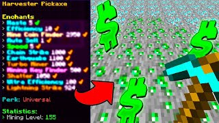 Unlocking the most INSANE ENCHANTS on Minecraft Skyblock Server!! TalonMC