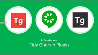 Tidy Gherkin Plugin