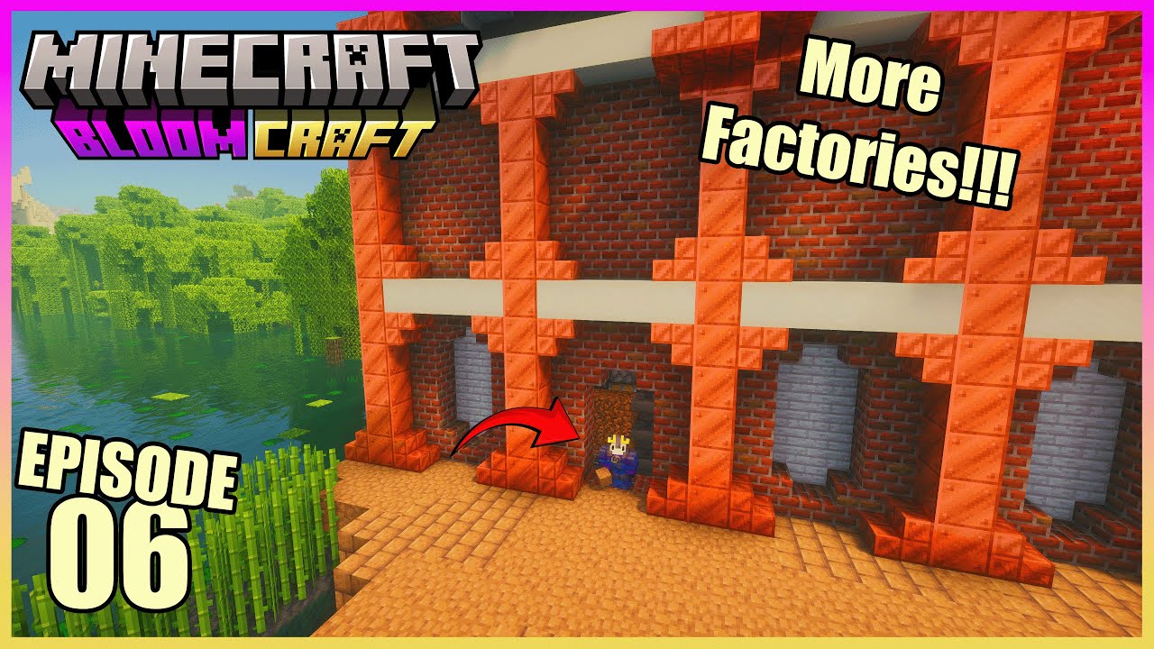 Building More Factories On This Minecraft Server!!! - YouTube