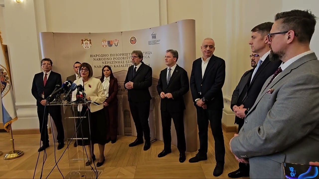 Maja Gojković na otvaranju Narodnog pozorišta Subotica