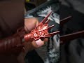 yesterday I finished painting The Shield of my sing Goku Gundam astray when metallic red