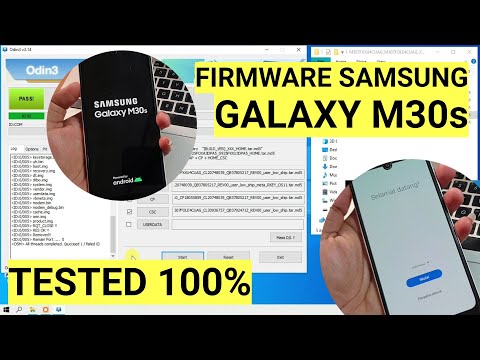 Cara flash firmware Samsung M30s Tested 100%