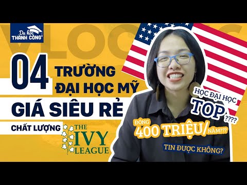 Tiết lộ top 4 trường Đại học Mỹ GIÁ RẺ CHẤT LƯỢNG chẳng thua gì nhóm Ivy League | DU HỌC MỸ VLOG: 16