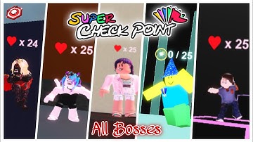 Super Check Point All Bosses (Adventure Mode)