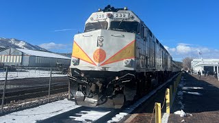 A Scenic trip on the Grand Canyon Railway Train, Williams AZ