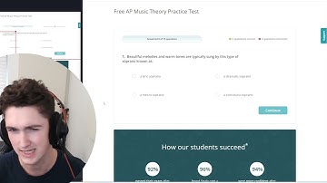 I take my first ever AP Music Theory test