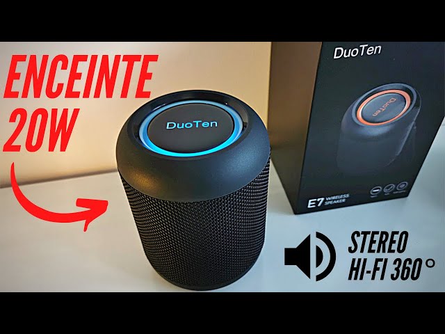 Dpofirs Haut-Parleur Bluetooth 5.0 C7, réduction du Bruit du Haut