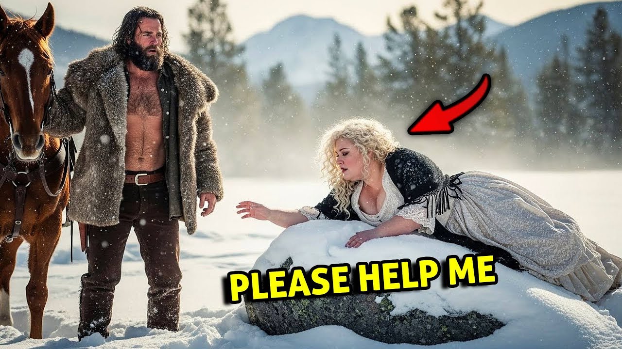 Widow Mountain Man Sees Abandoned Obese Girl on Winter  What He Does Next Will Shock You