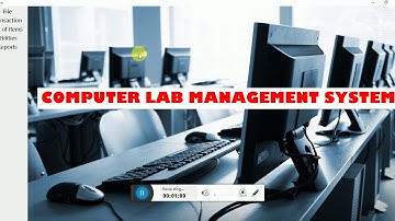 Computer Lab Management System in DotNet