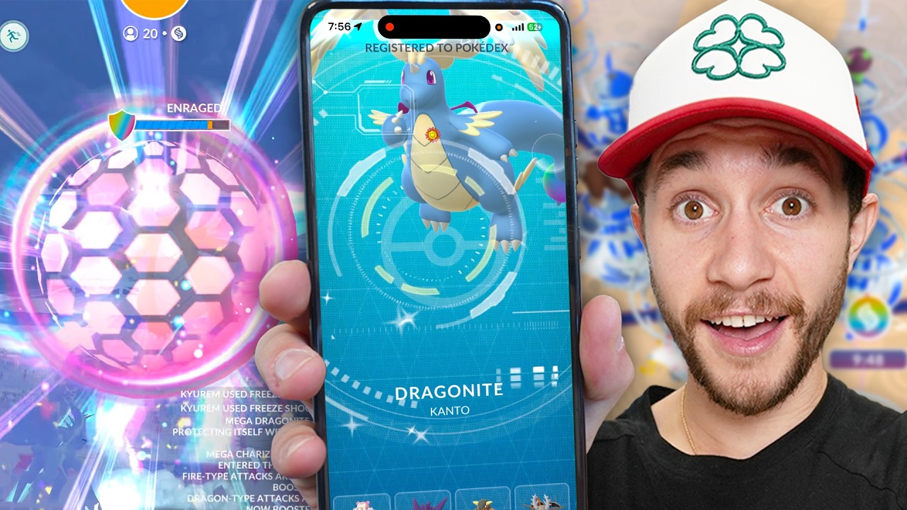 I Caught the First Ever SUPER Mega Dragonite!