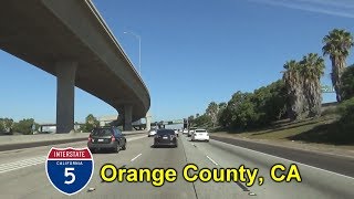 Interstate 5 North in Orange County, California