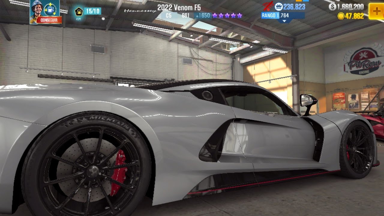 2022 VENOM F5. ROMPE DINAMÓMETRO.CSR2. NADIE TE GANARÁ EN ONLINE.