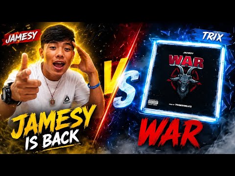 JAMESY - WAR || professor trix vs jamesy || #reaction 