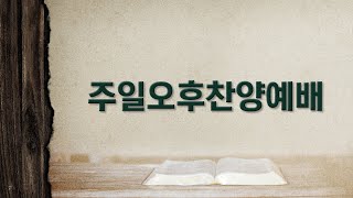 제자로교회 주일오후예배 - 2025년 6월 29일