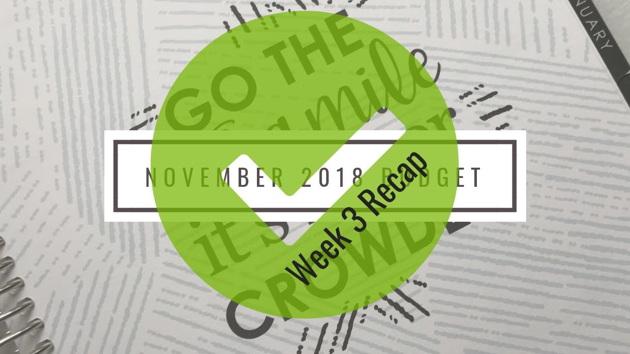 November Week 3 Spending Tracker | Paycheck and Paycheck Review | Budget with Me | Incomes Included