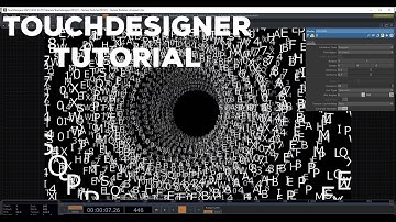 Touchdesigner Tutorial - Endless tunnel and Use of Replicator