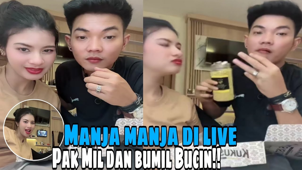 BUMIL NABILA MAHARANI MANJA-MANJA KE SUAMI TRI SUAKA DI LIVE‼️MESRA
