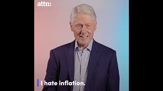 President Clinton Reveals the Truth About Inflation