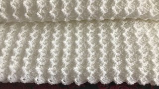 सबसे आसान crochet बच्चे कंबल / Crochet कंबल पैटर्न / Crochet शाल screenshot 4