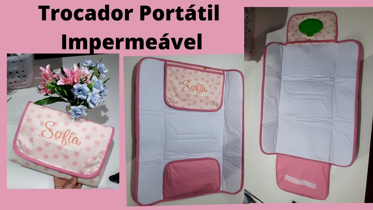 Como fazer trocador portatil  para bebê - Loja de tecido da Minha cidade me envio um recebido