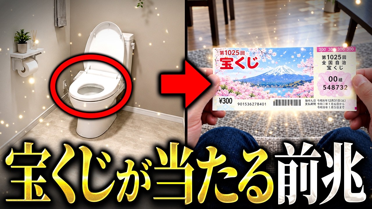 見れた人はラッキー！実は宝くじが当たる予兆・前兆15選