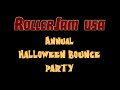 Rollerjam usa annual halloween bounce party
