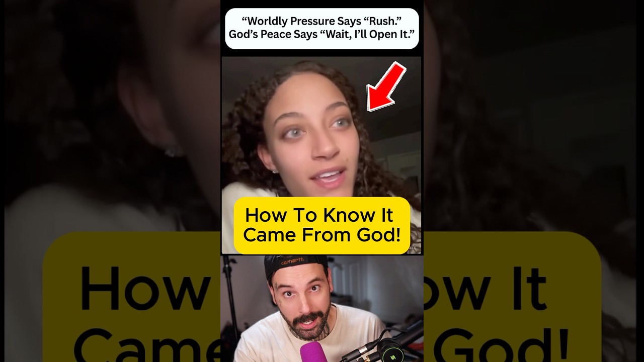 This is how you know it’s from God! 🔥🙌 