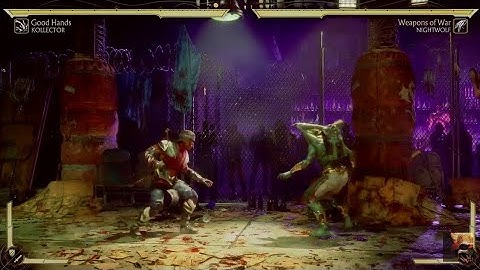 MK11 New Patch 1.19 Patch Notes in Description! Kollector vs Nightwolf PS4 PRO