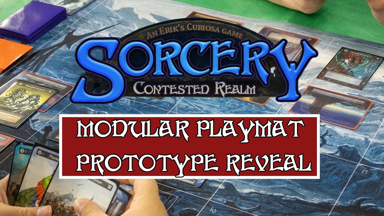 My Sorcery Modular Playmat PROTOTYPE Reveal!
