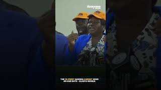 The 10-point agenda cannot have an end date - Governor Gladys Wanga