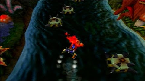 Crash Bandicoot 2: Cortex Strikes Back - Hang Eight *Walkthrough* [PS1]