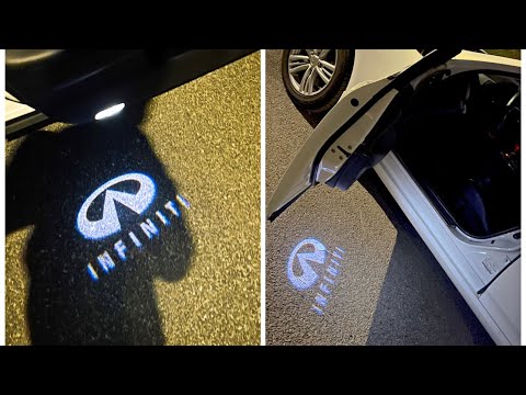 How to install G37 LED door lights | Ghost projector light installation | Courtesy Lights