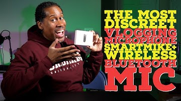 The Most Discreet vLogging Microphone | SmartMike+ Wireless BlueTooth Mic First Test and Comparison