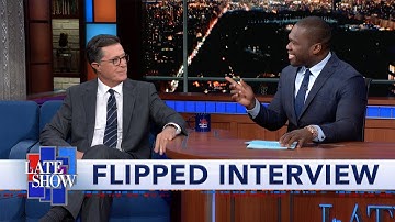Flipped: 50 Cent Interviews Stephen Colbert