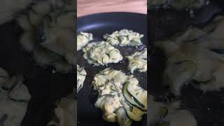 Crispy Zucchini Fritters With Cheese In 15 Minutes  zucchinifritters easyrecipe