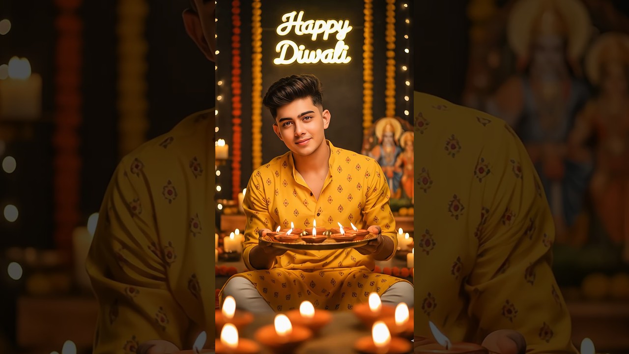 trending happy diwali photo editing| google gemini viral photo editing | Ai photo editing 