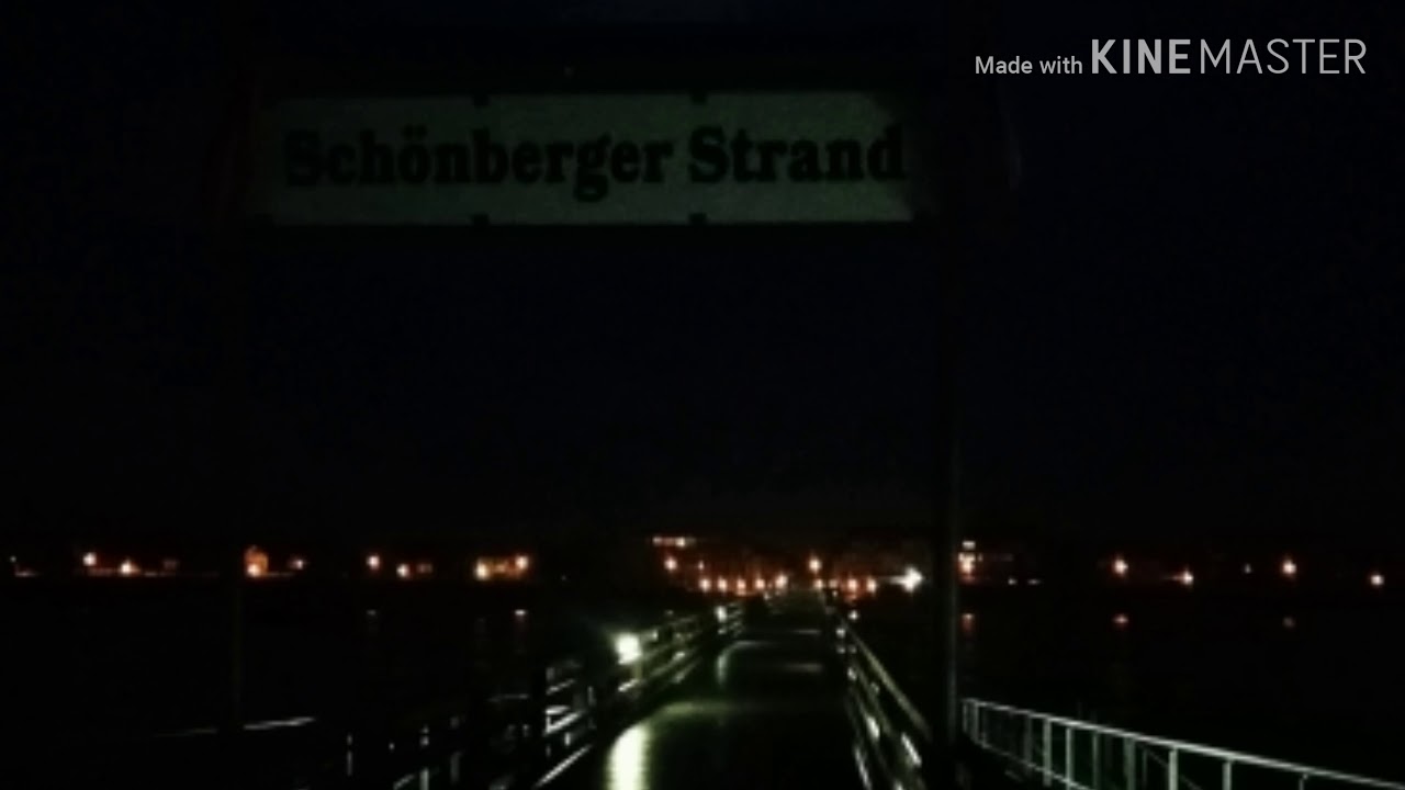 Schönberg Schleswig-Holstein in der Nacht