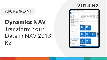 Microsoft Dynamics NAV:  Transform Data in NAV 2013 R2