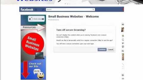 SSL Requirements for Facebook