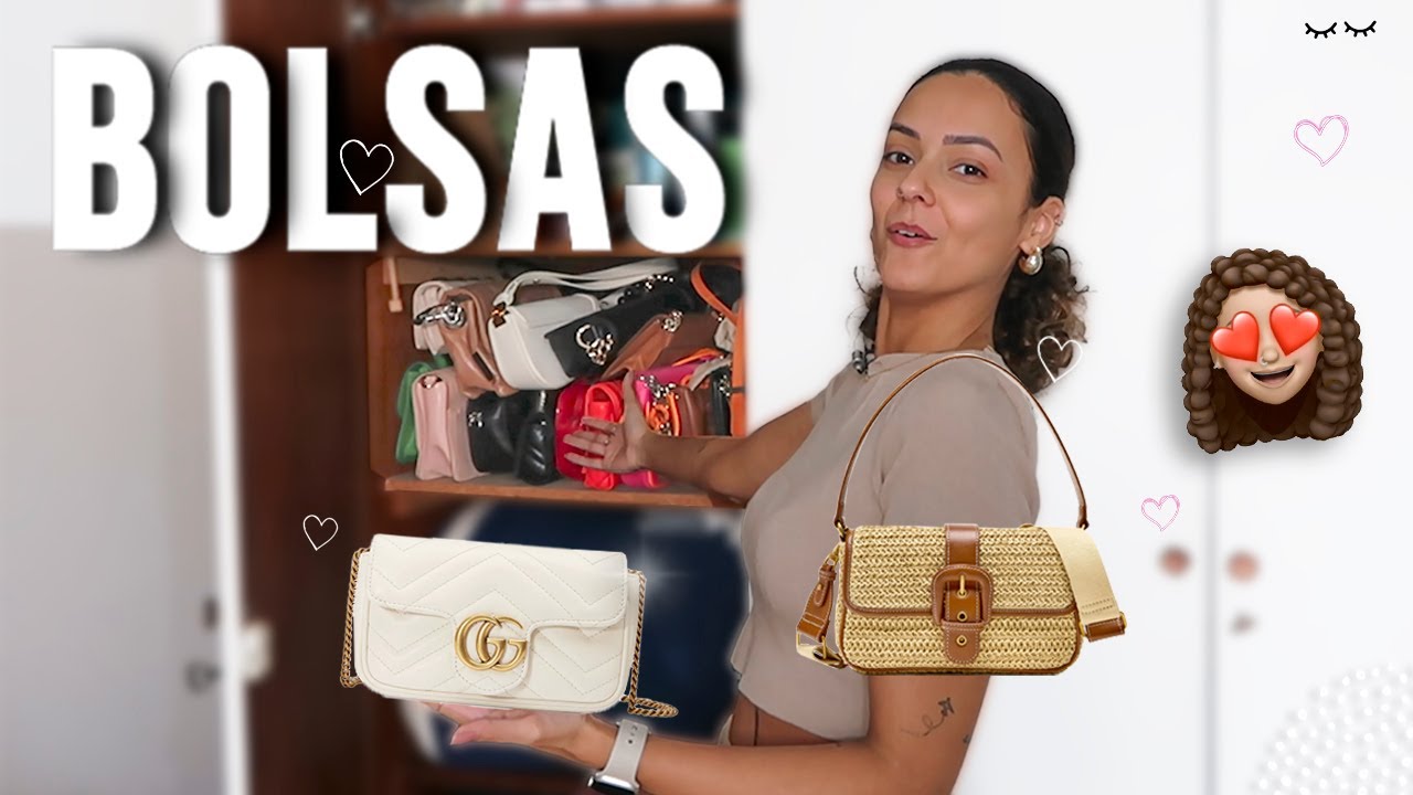 Tour pelas minhas bolsas! mostro minhas bolsas nacionais e importadas, de grife e da 25 de março.